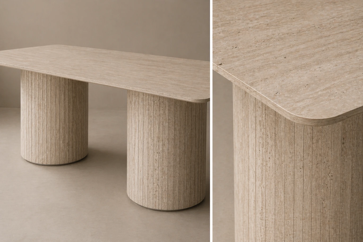 The Palma in Travertine