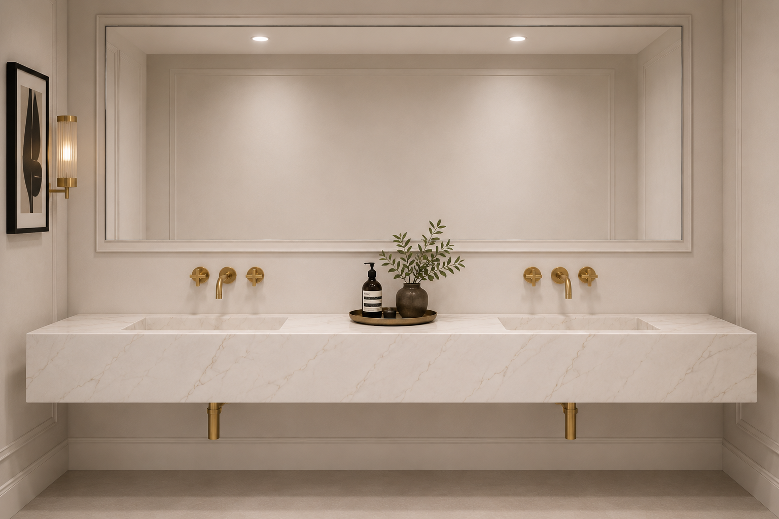The Kensington - On the Vanity